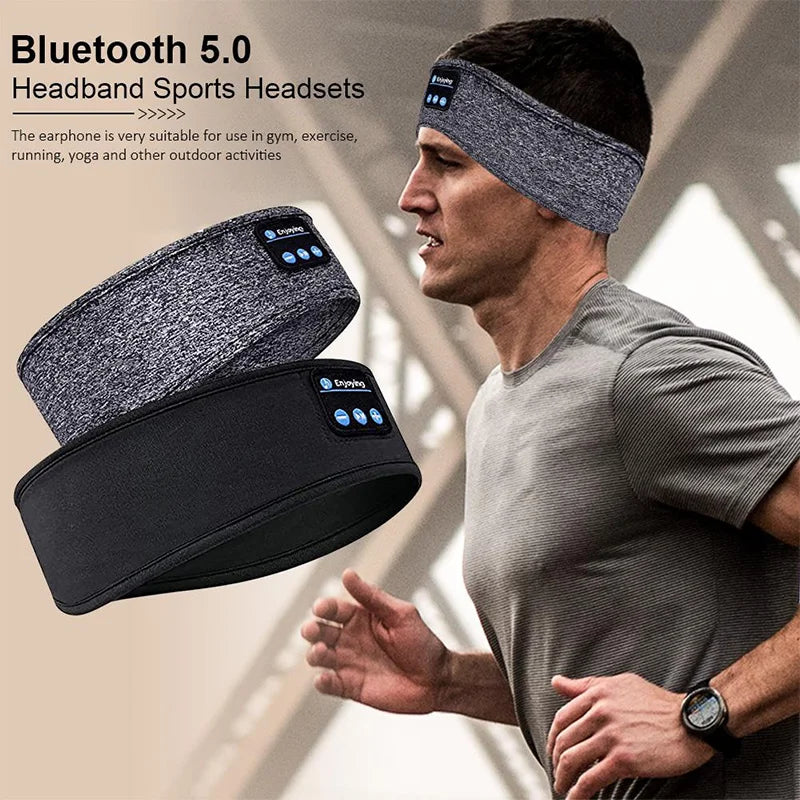 Wireless Bluetooth Headband Sleeping Headphones Sports