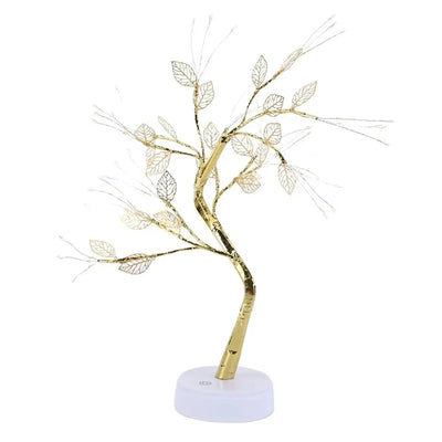 Tree LED Light USB Table Lamp Adjustable Touch Switch