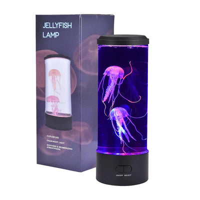 Color Changing Jellyfish Lamp Usb/Battery Powered Table