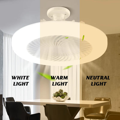 Ceiling Fans With Remote Control and Light LED Lamp Fan