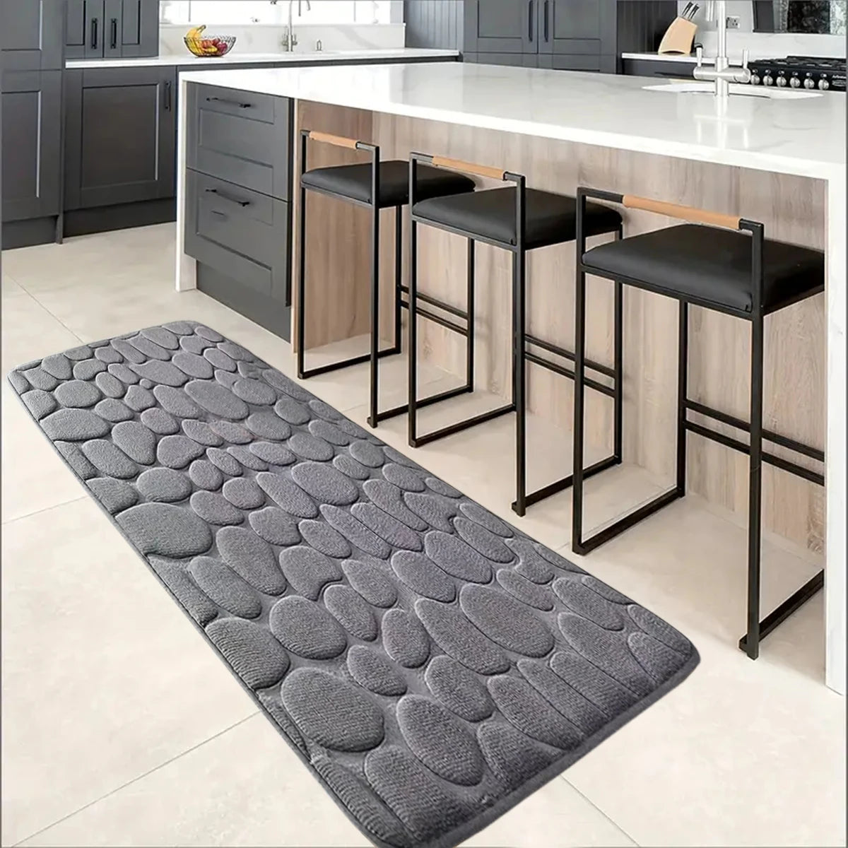 Large size kitchen carpet non slip absorbent kitchen floor mat